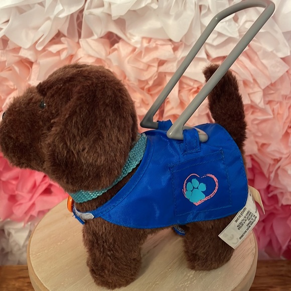 American Girl “Chocolate Chip” Seeing Eye Guide Dog for 18” Doll - Picture 4 of 5